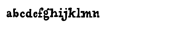 Handegypt Bold Font LOWERCASE