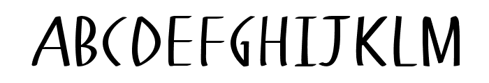 Handi-ExpandedBold Font UPPERCASE