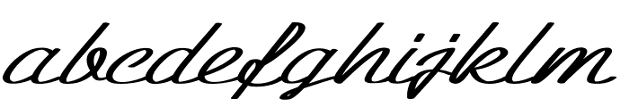 Hansel-ExpandedBold Font LOWERCASE
