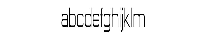 Harkin-CondensedRegular Font LOWERCASE