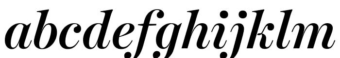 Harriet Display Medium Italic Font LOWERCASE