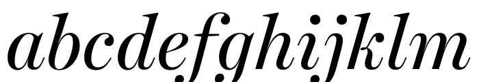 Harriet Display Regular Italic FONT