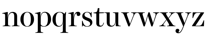 Harriet Display Regular Font LOWERCASE