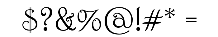 Harrington Font OTHER CHARS