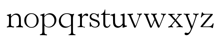 Hastings-Regular Font LOWERCASE
