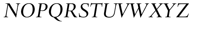 Haarlemmer Italic Font UPPERCASE