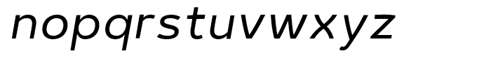 Habanera Regular Italic Font LOWERCASE