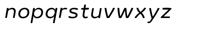 Habanera Rounded Regular Italic Font LOWERCASE