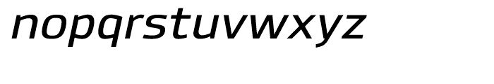 Hackman DemiBold Italic Font LOWERCASE