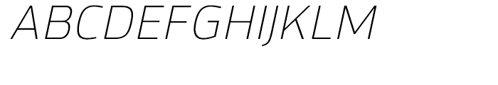 Hackman Light Italic Font UPPERCASE