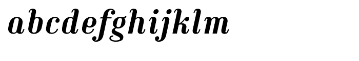 Haggard Bold Italic Font LOWERCASE
