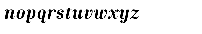 Haggard Bold Italic Font LOWERCASE