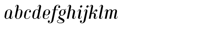 Haggard Italic Font LOWERCASE