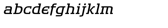 Handel Slab Light Italic Font LOWERCASE