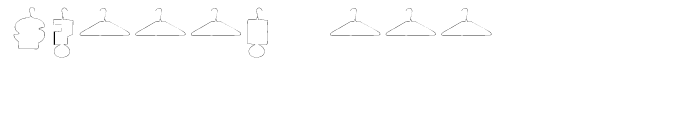 Hanger Regular Font OTHER CHARS