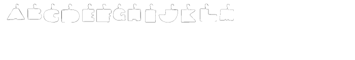 Hanger Regular Font LOWERCASE