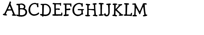 Hank BT Infant Font UPPERCASE