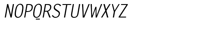 Hanseat Italic Font UPPERCASE