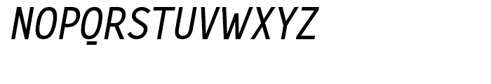 Hanseat Medium Italic Font UPPERCASE