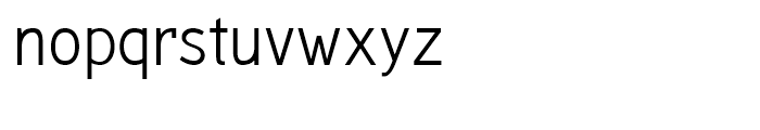 Hanseat Regular Font LOWERCASE