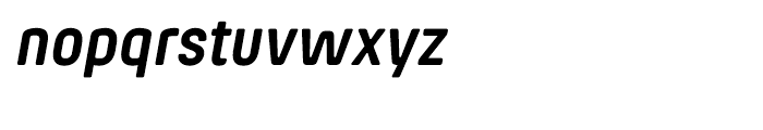 Hansom FY Bold Italic Font LOWERCASE