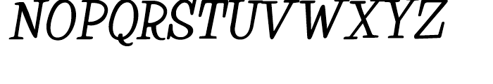 Happy Bold Italic Font UPPERCASE
