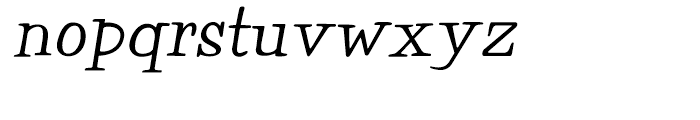 Happy Italic Font LOWERCASE