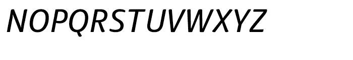 Haptic Regular Italic Font UPPERCASE