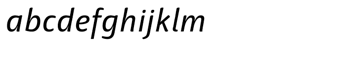 Haptic Regular Italic Font LOWERCASE