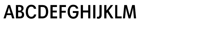 Harmonia Sans Cyrillic Condensed Semi Bold Font UPPERCASE