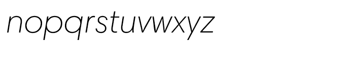 Harmonia Sans Cyrillic Light Italic Font LOWERCASE