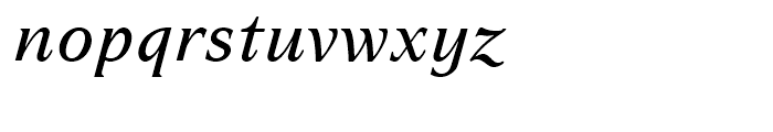 Haverj Italic Font LOWERCASE