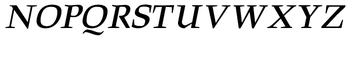 Hawkhurst Bold Italic Font UPPERCASE