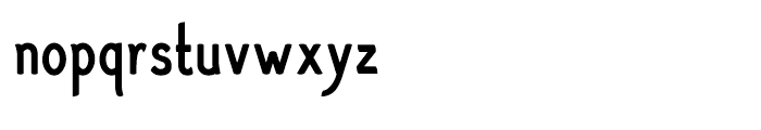 Haymer Condensed Font LOWERCASE