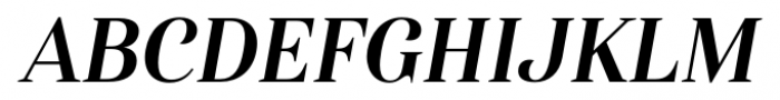 Haboro Condensed Bold Italic Font UPPERCASE
