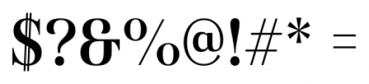 Haboro Condensed Medium Font OTHER CHARS