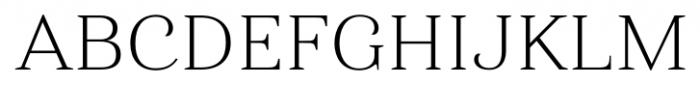 Haboro Extended Thin Font UPPERCASE