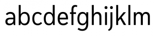 Haboro Sans Condensed Regular Font LOWERCASE