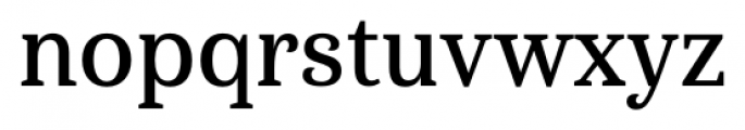 Haboro Serif Condensed Demi Font LOWERCASE