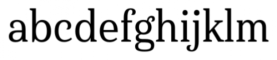 Haboro Serif Condensed Medium Font LOWERCASE