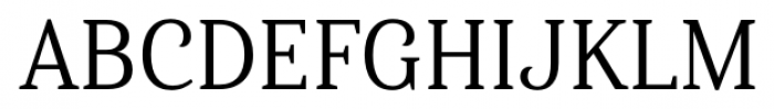 Haboro Serif Condensed Regular Font UPPERCASE