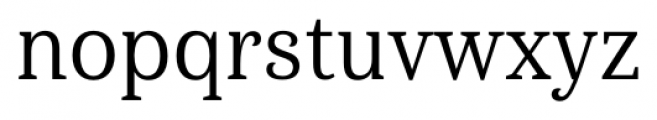Haboro Serif Condensed Regular Font LOWERCASE
