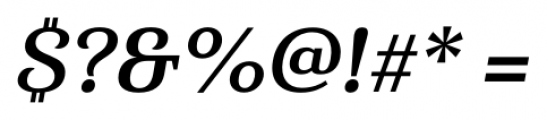 Haboro Serif Normal Bold Italic Font OTHER CHARS