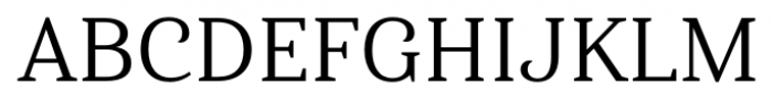 Haboro Serif Normal Regular Font UPPERCASE