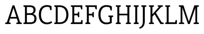 Haboro Slab Condensed Regular Font UPPERCASE