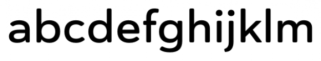 Haboro Soft Extended Demi Font LOWERCASE