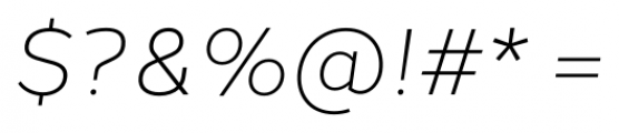 Halcom Light Italic Font OTHER CHARS