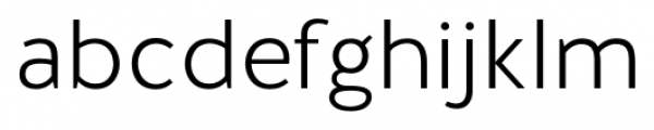 Halis Grotesque Light Font LOWERCASE