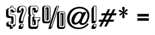 Handmade Dropshadow JNL Regular Font OTHER CHARS