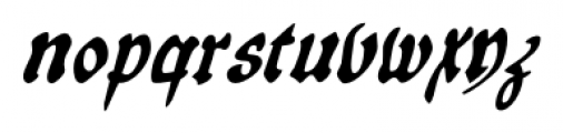 Hans Fraktur Pro Regular Font LOWERCASE